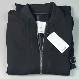 Mango Longline Twill Jacket